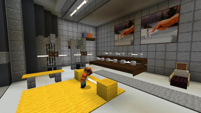 Screenshot of the Minecraft Bedrock Marketplace product Platform Base created by BLOCKLAB Studios.