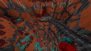 Screenshot of the Minecraft Bedrock Marketplace product Poison Parkour created by BLOCKLAB Studios.