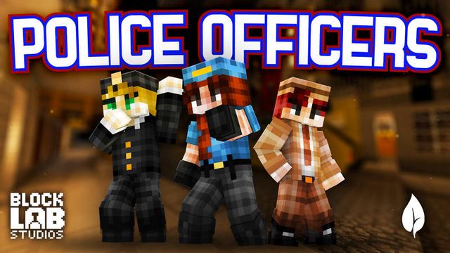 Thumbnail of the Minecraft Bedrock Marketplace product Police Officers created by BLOCKLAB Studios.