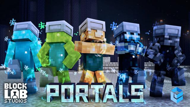 Thumbnail of the Minecraft Bedrock Marketplace product Portals created by BLOCKLAB Studios.