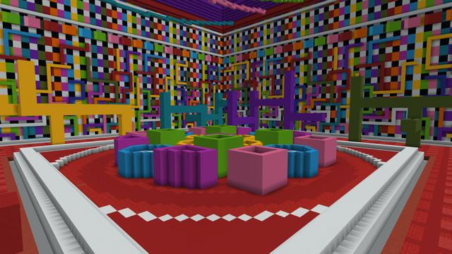 Screenshot of the Minecraft Bedrock Marketplace product Powder Gravity created by BLOCKLAB Studios.