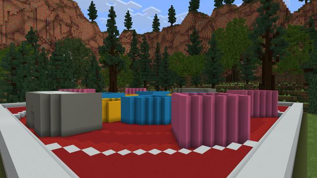 Screenshot of the Minecraft Bedrock Marketplace product Powder Gravity created by BLOCKLAB Studios.