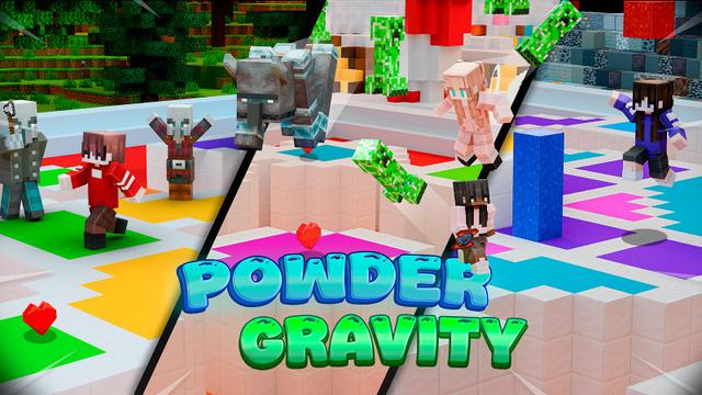 Thumbnail of the Minecraft Bedrock Marketplace product Powder Gravity created by BLOCKLAB Studios.