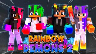 Thumbnail of the Minecraft Bedrock Marketplace product Rainbow Demons 2 created by BLOCKLAB Studios.