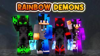 Thumbnail of the Minecraft Bedrock Marketplace product Rainbow Demons created by BLOCKLAB Studios.
