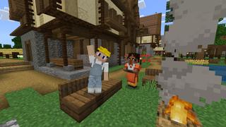 Screenshot of the Minecraft Bedrock Marketplace product Random Fishing Loot created by BLOCKLAB Studios.