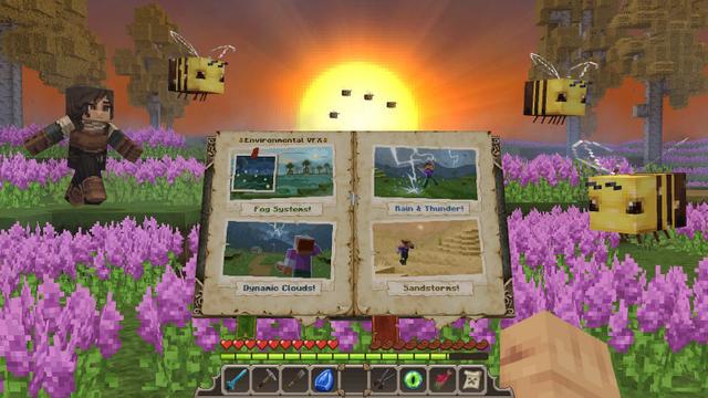 Screenshot of the Minecraft Bedrock Marketplace product Realism Reimagined HD created by BLOCKLAB Studios.