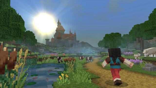 Screenshot of the Minecraft Bedrock Marketplace product Realism Reimagined HD created by BLOCKLAB Studios.