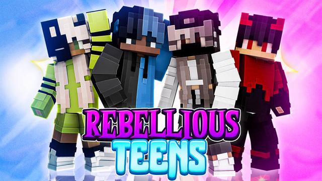 Thumbnail of the Minecraft Bedrock Marketplace product Rebellious Teens created by BLOCKLAB Studios.