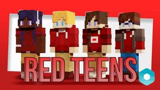 Thumbnail of the Minecraft Bedrock Marketplace product Red Teens created by BLOCKLAB Studios.