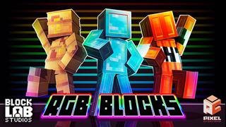 Thumbnail of the Minecraft Bedrock Marketplace product RGB Blocks created by BLOCKLAB Studios.
