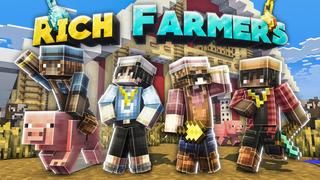 Thumbnail of the Minecraft Bedrock Marketplace product Rich Farmers created by BLOCKLAB Studios.