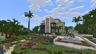 Screenshot of the Minecraft Bedrock Marketplace product Rich Islands created by BLOCKLAB Studios.