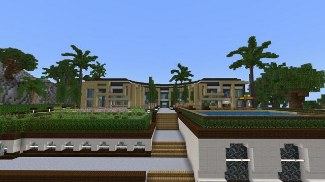 Screenshot of the Minecraft Bedrock Marketplace product Rich Islands created by BLOCKLAB Studios.