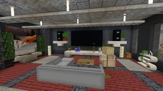 Screenshot of the Minecraft Bedrock Marketplace product Rich Villa created by BLOCKLAB Studios.