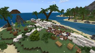 Screenshot of the Minecraft Bedrock Marketplace product Rich Villa created by BLOCKLAB Studios.