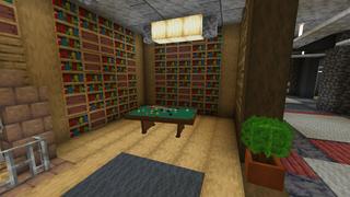 Screenshot of the Minecraft Bedrock Marketplace product Rich Villa created by BLOCKLAB Studios.