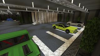 Screenshot of the Minecraft Bedrock Marketplace product Rich Villa created by BLOCKLAB Studios.