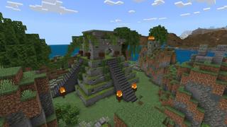 Screenshot of the Minecraft Bedrock Marketplace product Rich Villa created by BLOCKLAB Studios.