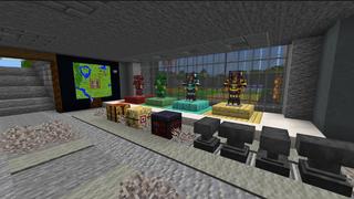 Screenshot of the Minecraft Bedrock Marketplace product Safest Millionaire Mansion created by BLOCKLAB Studios.