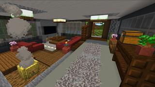 Screenshot of the Minecraft Bedrock Marketplace product Safest Millionaire Mansion created by BLOCKLAB Studios.