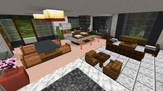 Screenshot of the Minecraft Bedrock Marketplace product Safest Millionaire Mansion created by BLOCKLAB Studios.