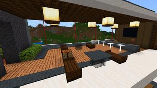 Screenshot of the Minecraft Bedrock Marketplace product Safest Millionaire Mansion created by BLOCKLAB Studios.