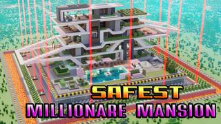 Thumbnail of the Minecraft Bedrock Marketplace product A Mansão Milionária mais segura created by BLOCKLAB Studios.