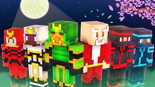 Thumbnail of the Minecraft Bedrock Marketplace product Samurai vs Ninja created by BLOCKLAB Studios.