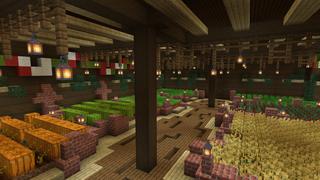 Screenshot of the Minecraft Bedrock Marketplace product Santa Apocalypse Invasion created by BLOCKLAB Studios.