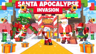 Thumbnail of the Minecraft Bedrock Marketplace product Santa Apocalypse Invasion created by BLOCKLAB Studios.