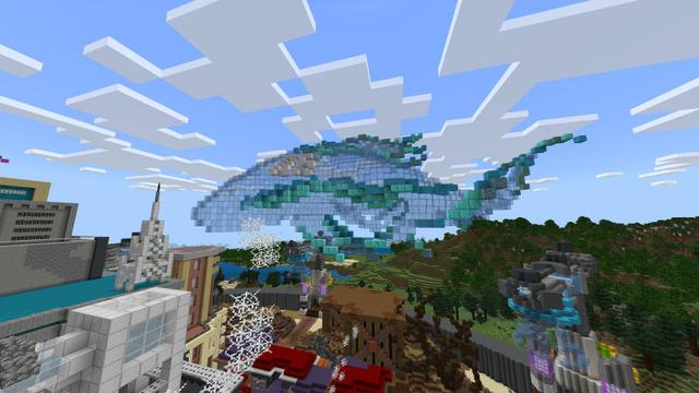 Screenshot of the Minecraft Bedrock Marketplace product Sci-fi Adventure created by BLOCKLAB Studios.