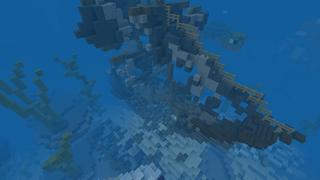 Screenshot of the Minecraft Bedrock Marketplace product Sea Explorer created by BLOCKLAB Studios.