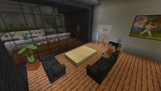Screenshot of the Minecraft Bedrock Marketplace product Secret Base created by BLOCKLAB Studios.