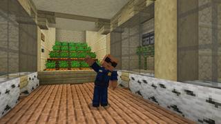 Screenshot of the Minecraft Bedrock Marketplace product Secret Tree Base created by BLOCKLAB Studios.