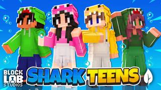 Thumbnail of the Minecraft Bedrock Marketplace product Shark Teens created by BLOCKLAB Studios.