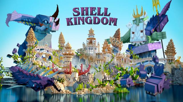 Thumbnail of the Minecraft Bedrock Marketplace product Shell Kingdom created by BLOCKLAB Studios.