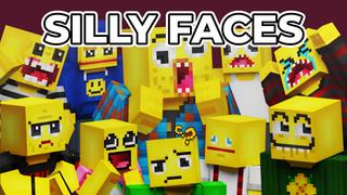 Thumbnail of the Minecraft Bedrock Marketplace product Silly Faces created by BLOCKLAB Studios.