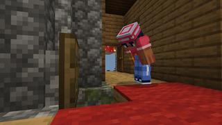 Screenshot of the Minecraft Bedrock Marketplace product Sky Soup Survival created by BLOCKLAB Studios.