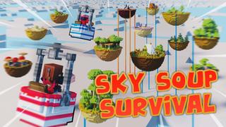 Thumbnail of the Minecraft Bedrock Marketplace product Sky Soup Survival created by BLOCKLAB Studios.