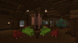 Screenshot of the Minecraft Bedrock Marketplace product Sleds created by BLOCKLAB Studios.