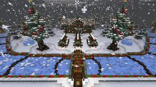 Screenshot of the Minecraft Bedrock Marketplace product Sleds created by BLOCKLAB Studios.