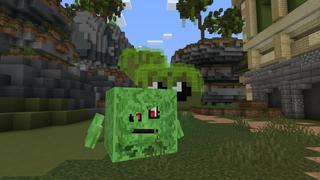 Screenshot of the Minecraft Bedrock Marketplace product Slime Mansion created by BLOCKLAB Studios.