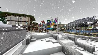 Screenshot of the Minecraft Bedrock Marketplace product Snowboards created by BLOCKLAB Studios.