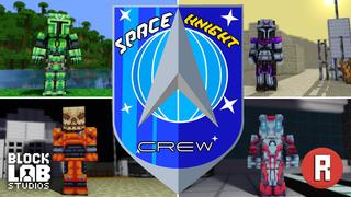 Thumbnail of the Minecraft Bedrock Marketplace product Space Knight Crew created by BLOCKLAB Studios.