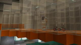 Screenshot of the Minecraft Bedrock Marketplace product Space Race - Mars created by BLOCKLAB Studios.