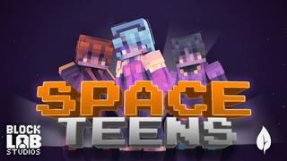 Thumbnail of the Minecraft Bedrock Marketplace product Space Teens created by BLOCKLAB Studios.