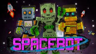 Thumbnail of the Minecraft Bedrock Marketplace product Spacebot created by BLOCKLAB Studios.