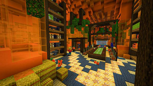 Screenshot of the Minecraft Bedrock Marketplace product Spooky Mansion created by BLOCKLAB Studios.