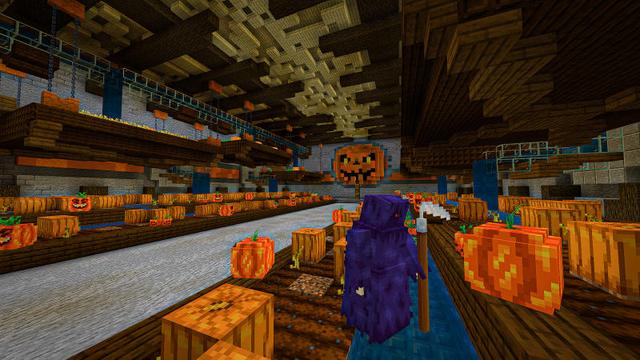 Screenshot of the Minecraft Bedrock Marketplace product Spooky Mansion created by BLOCKLAB Studios.